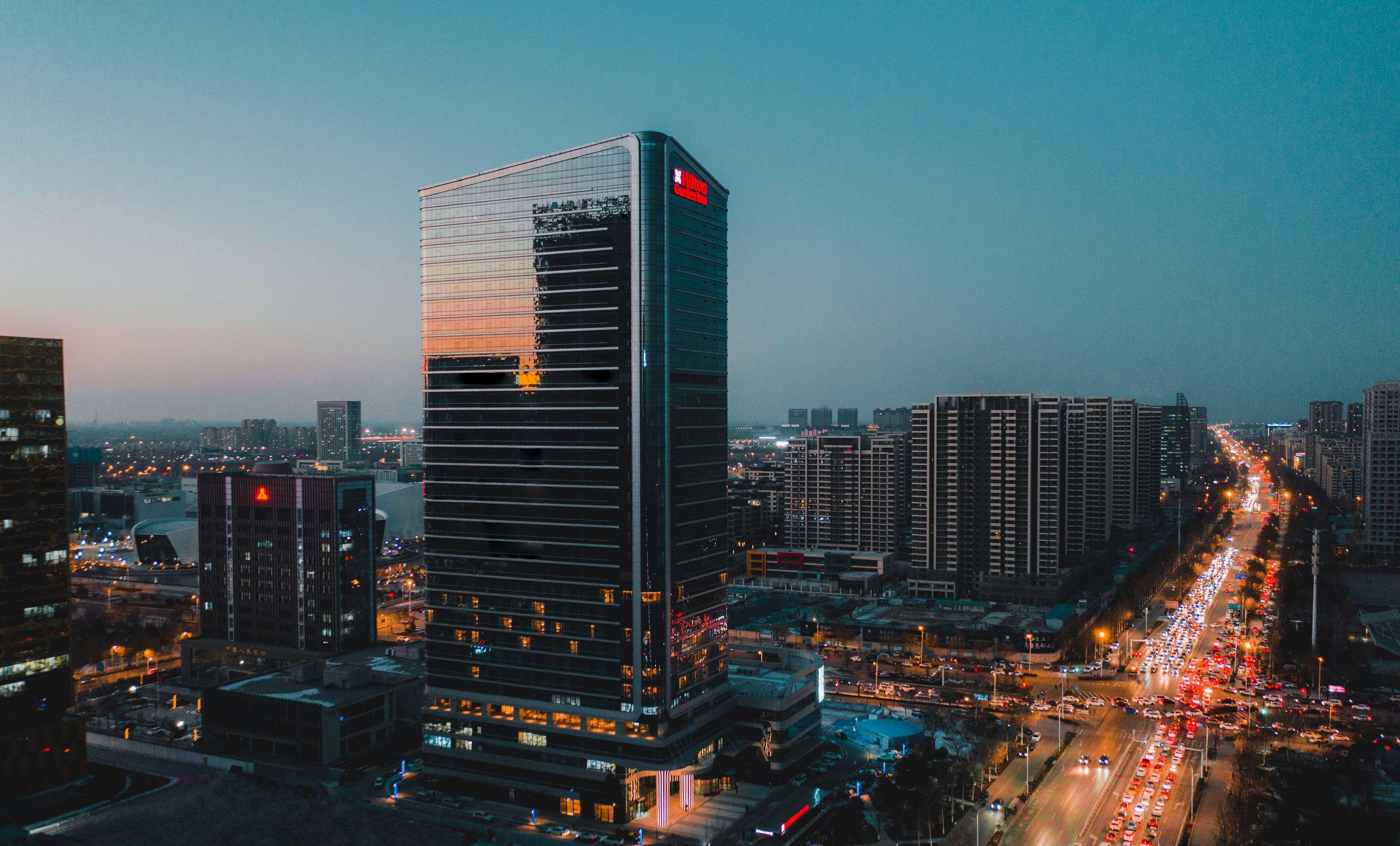 Hilton Garden Inn Zibo Zhangdian Buitenkant foto