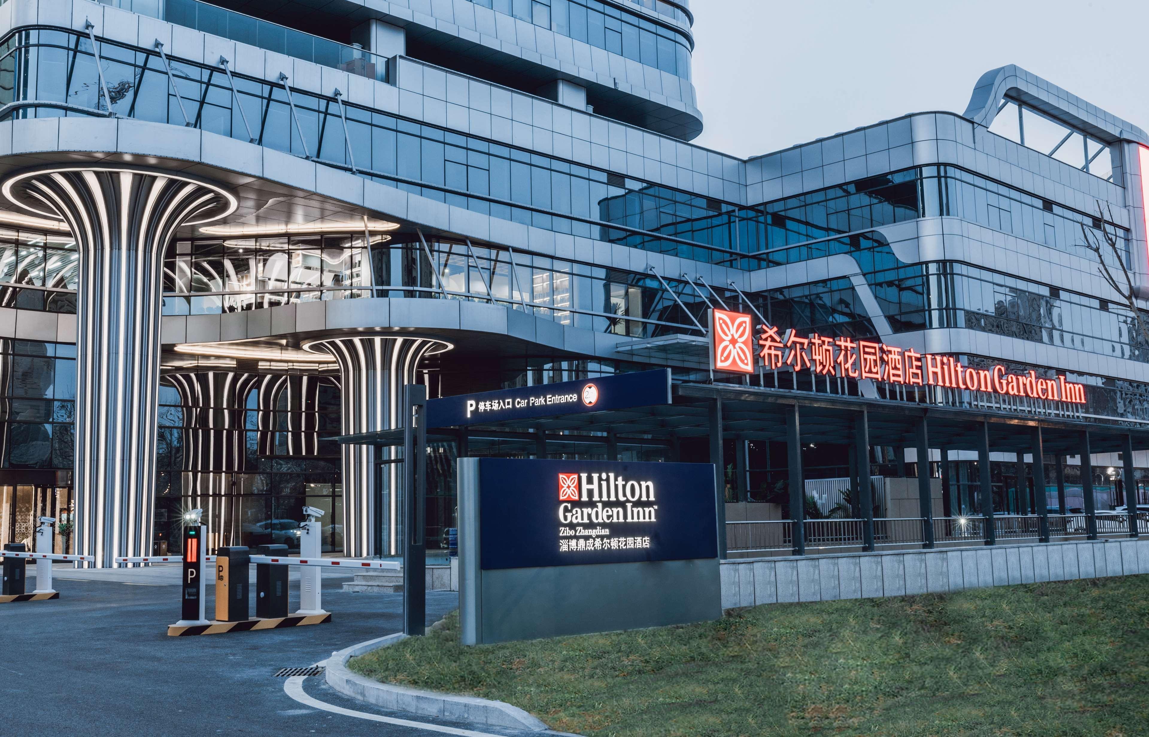 Hilton Garden Inn Zibo Zhangdian Buitenkant foto
