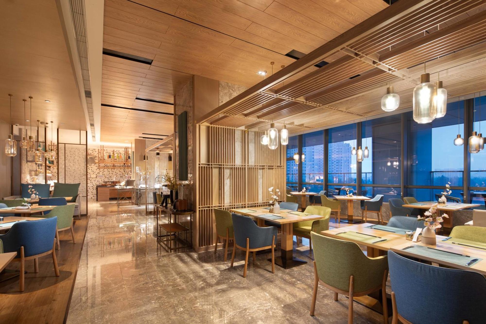 Hilton Garden Inn Zibo Zhangdian Buitenkant foto