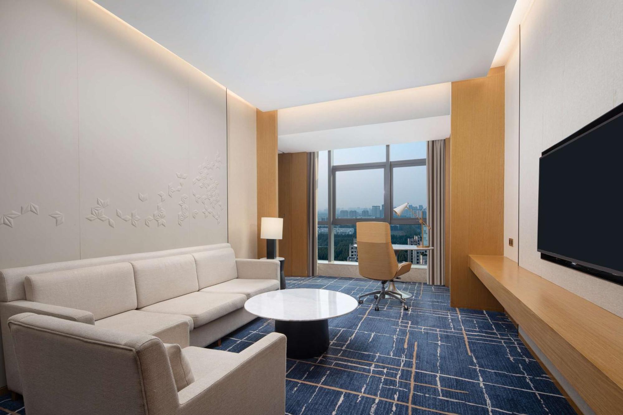 Hilton Garden Inn Zibo Zhangdian Buitenkant foto