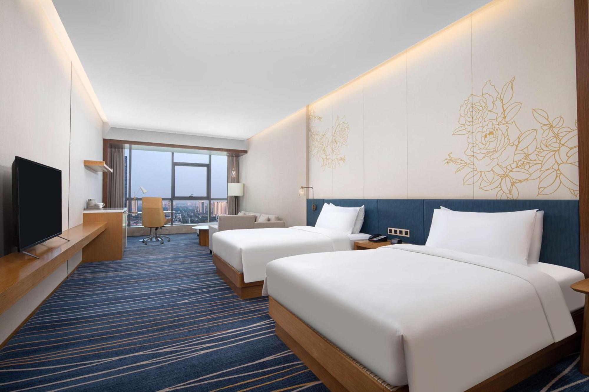 Hilton Garden Inn Zibo Zhangdian Buitenkant foto