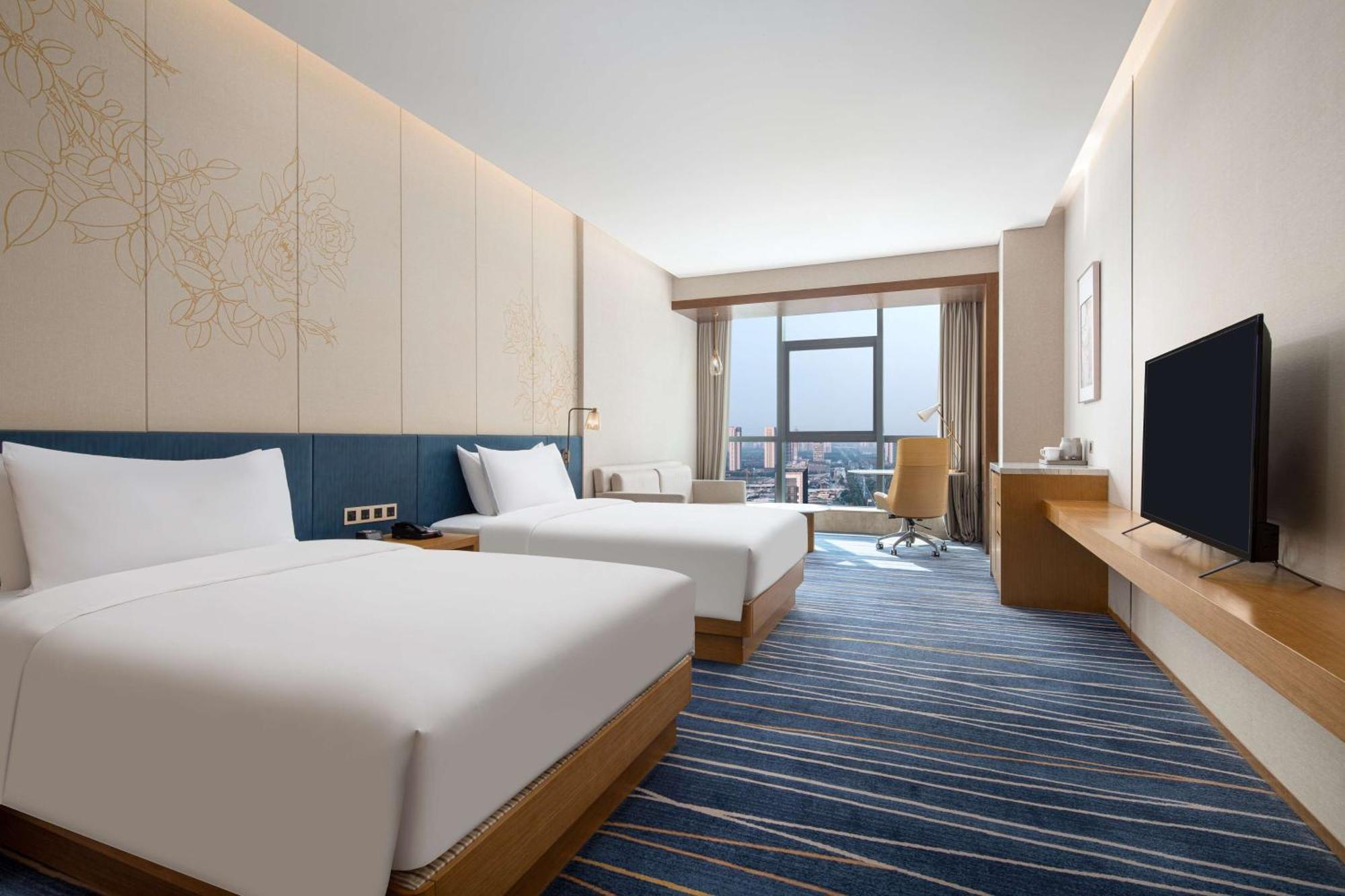 Hilton Garden Inn Zibo Zhangdian Buitenkant foto