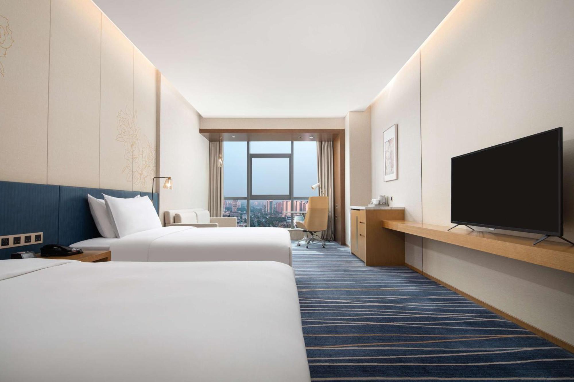Hilton Garden Inn Zibo Zhangdian Buitenkant foto