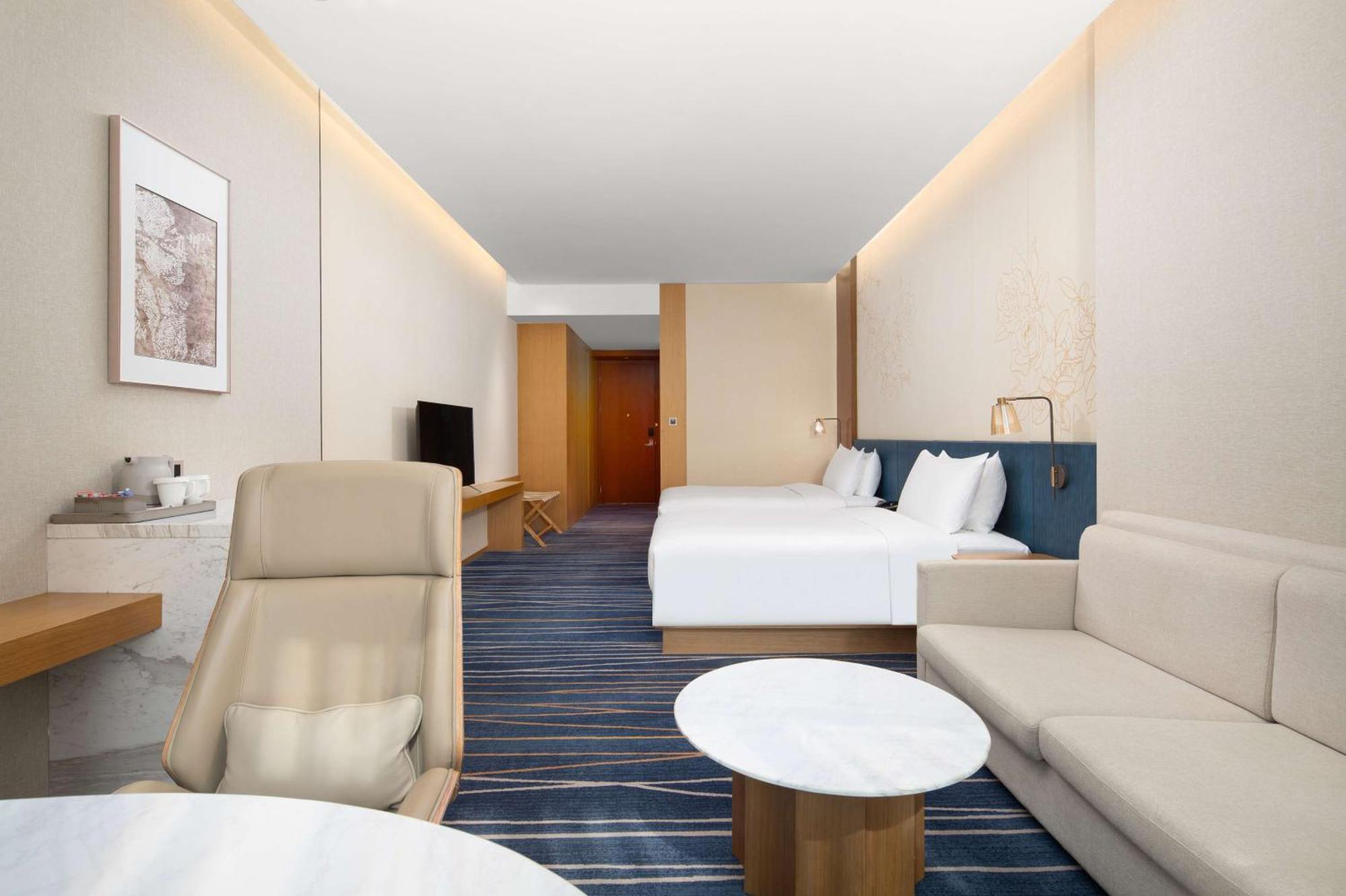 Hilton Garden Inn Zibo Zhangdian Buitenkant foto