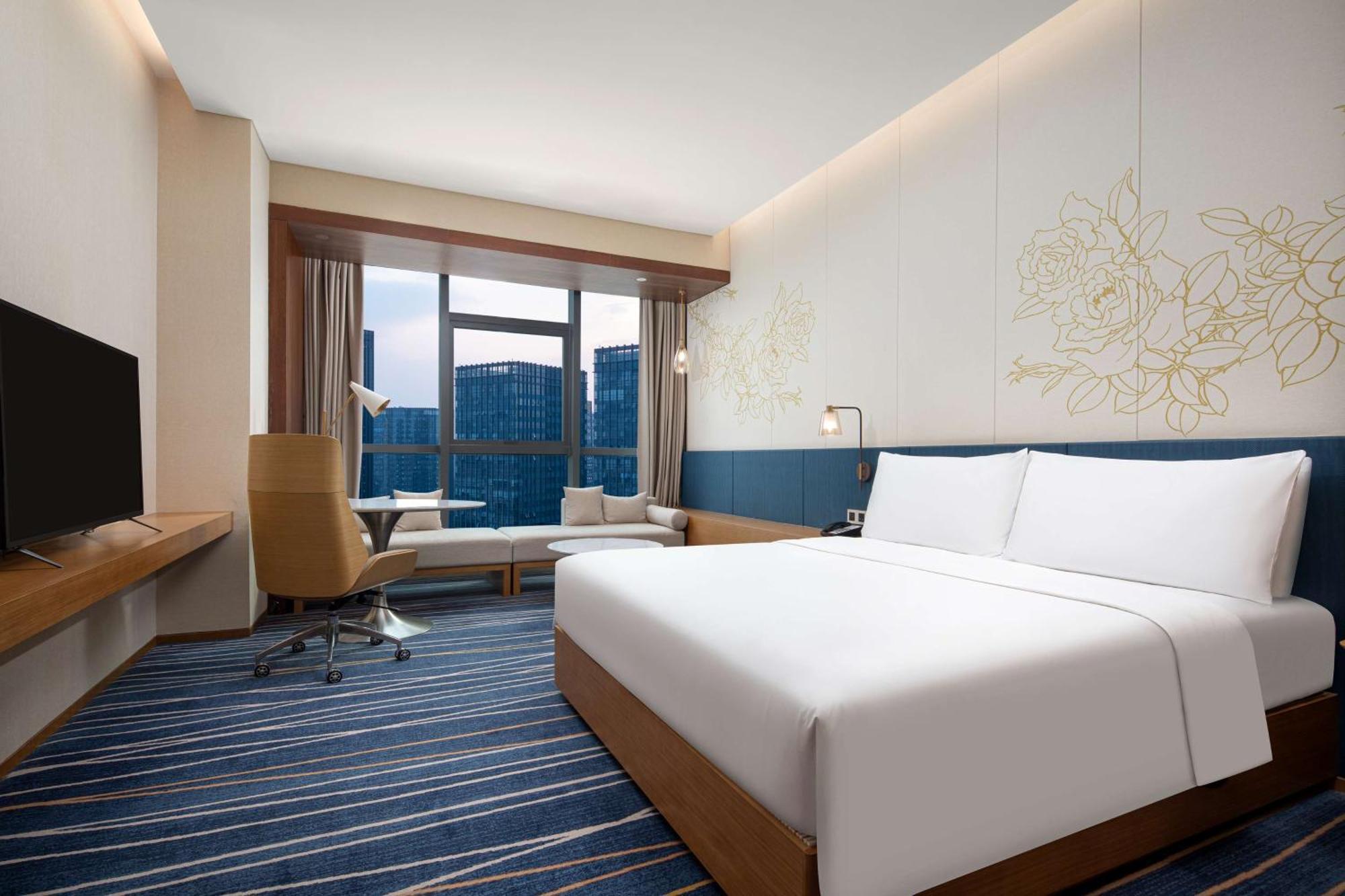 Hilton Garden Inn Zibo Zhangdian Buitenkant foto