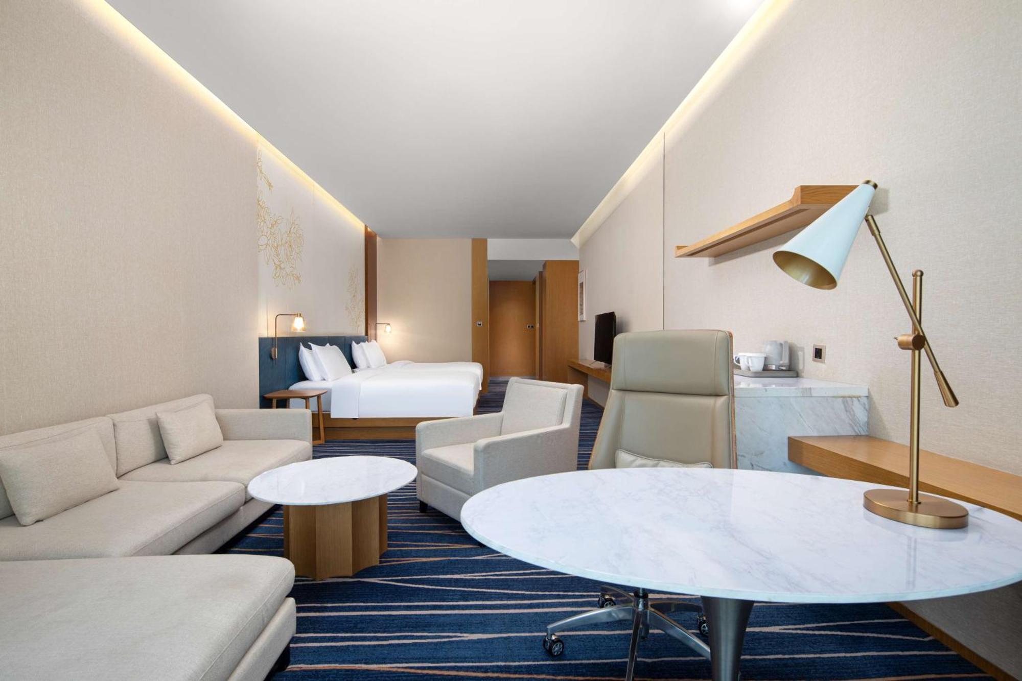 Hilton Garden Inn Zibo Zhangdian Buitenkant foto