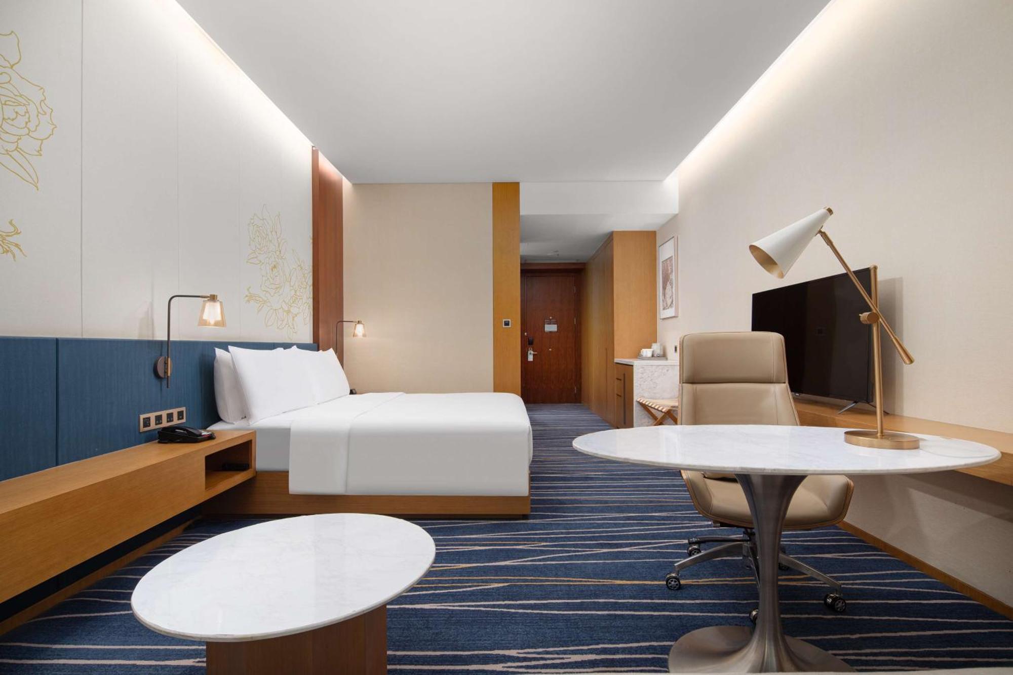 Hilton Garden Inn Zibo Zhangdian Buitenkant foto