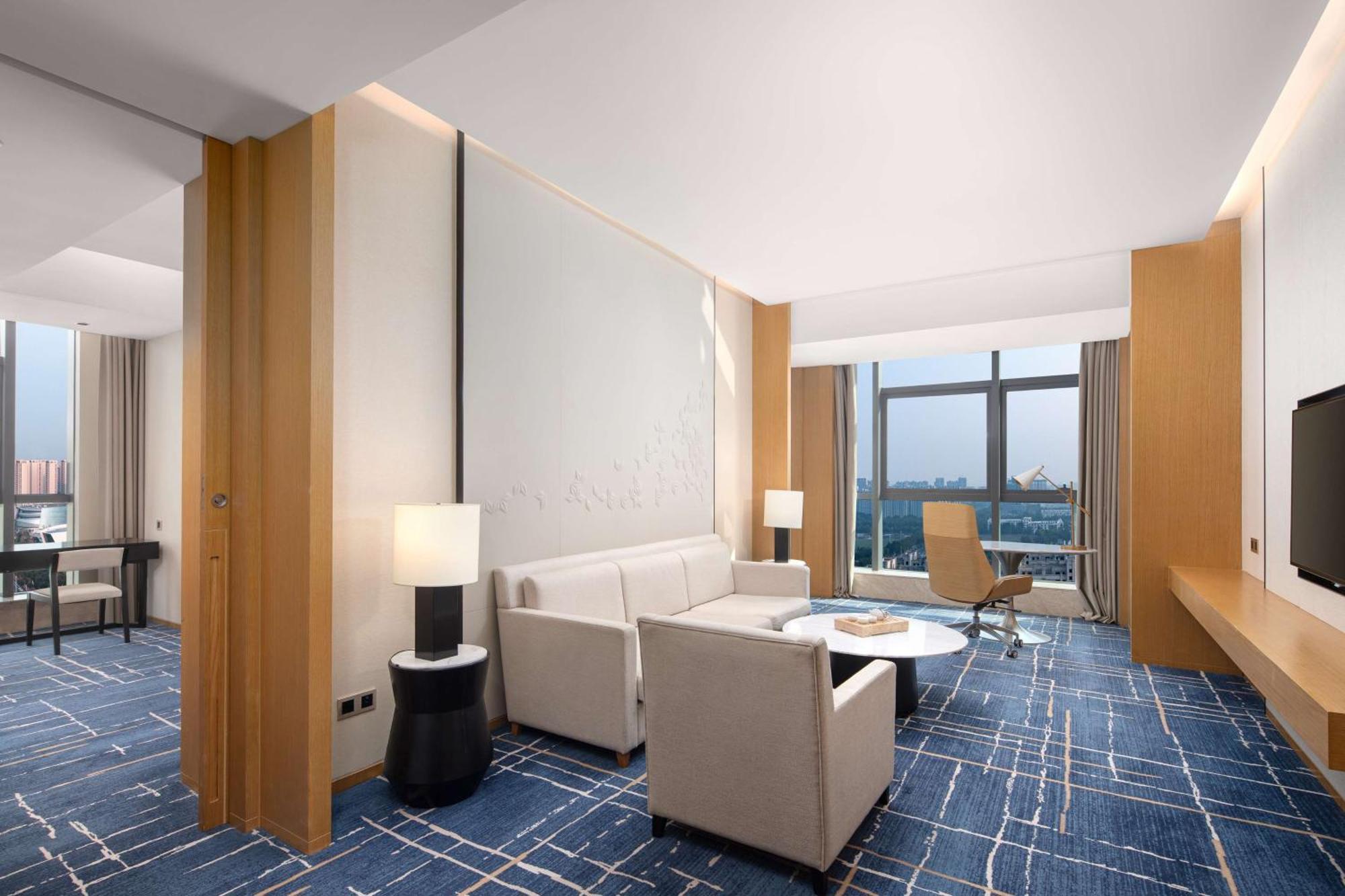 Hilton Garden Inn Zibo Zhangdian Buitenkant foto