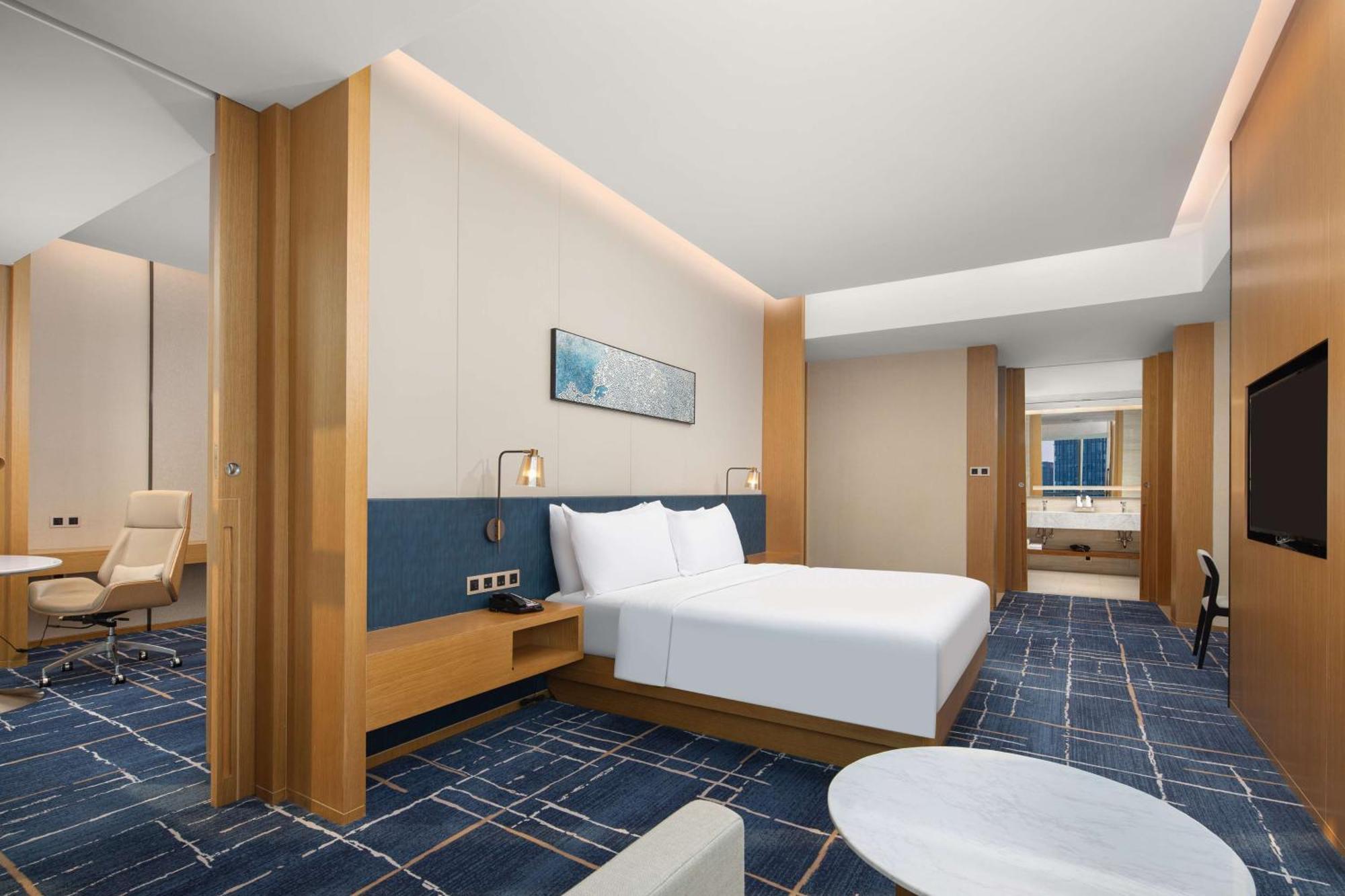 Hilton Garden Inn Zibo Zhangdian Buitenkant foto