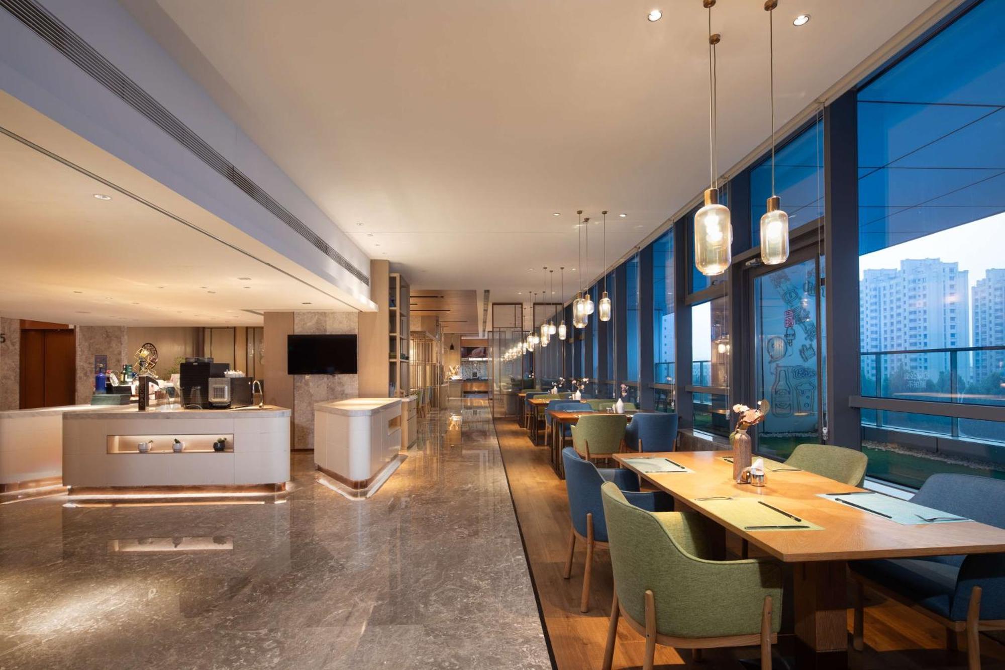 Hilton Garden Inn Zibo Zhangdian Buitenkant foto