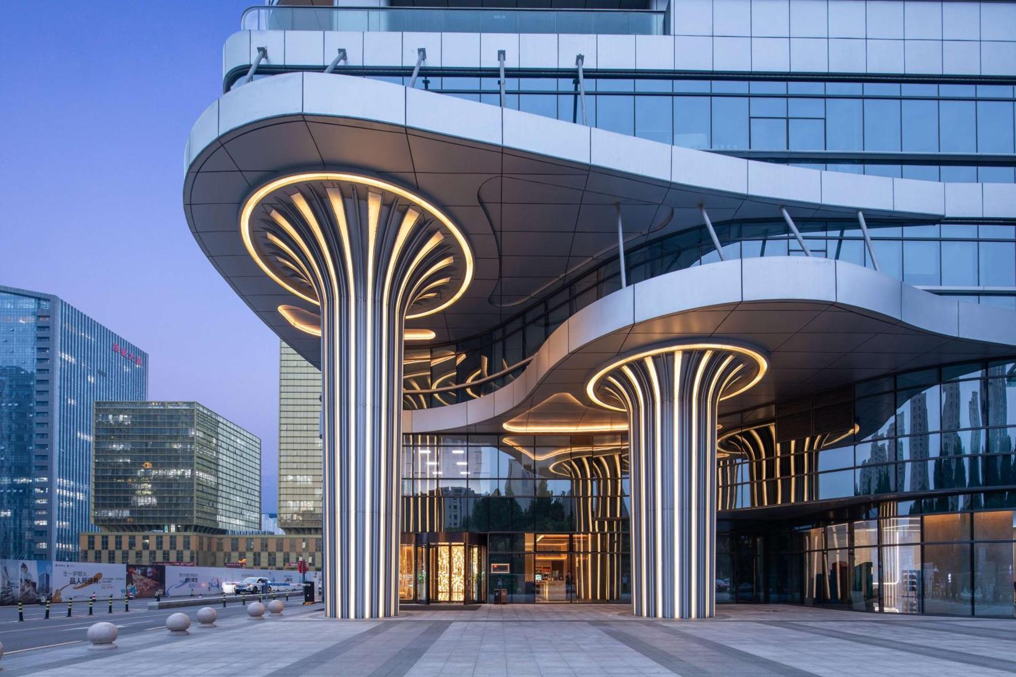Hilton Garden Inn Zibo Zhangdian Buitenkant foto